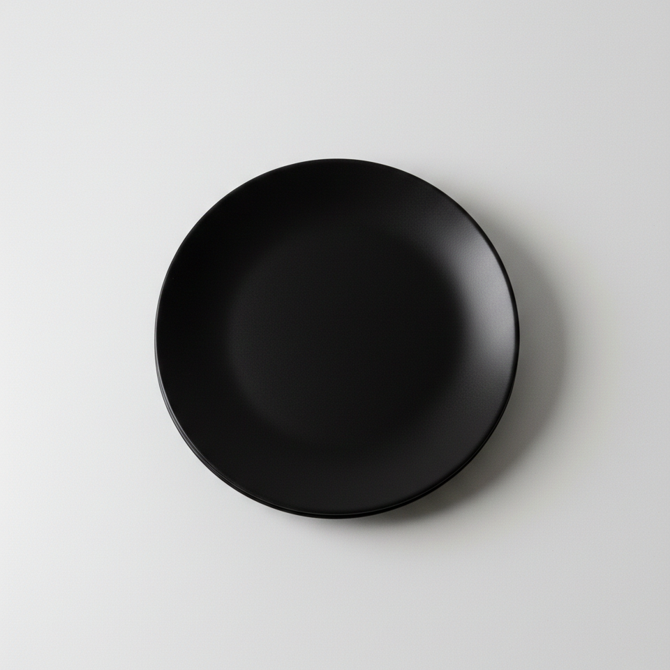 Duo d'assiettes de dessert en mélamine (21 cm)