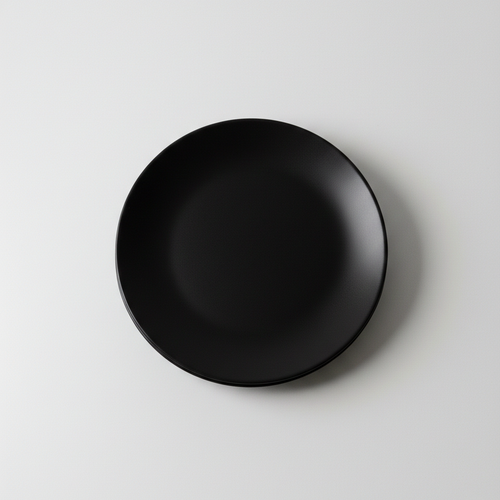 Duo d'assiettes de dessert en mélamine