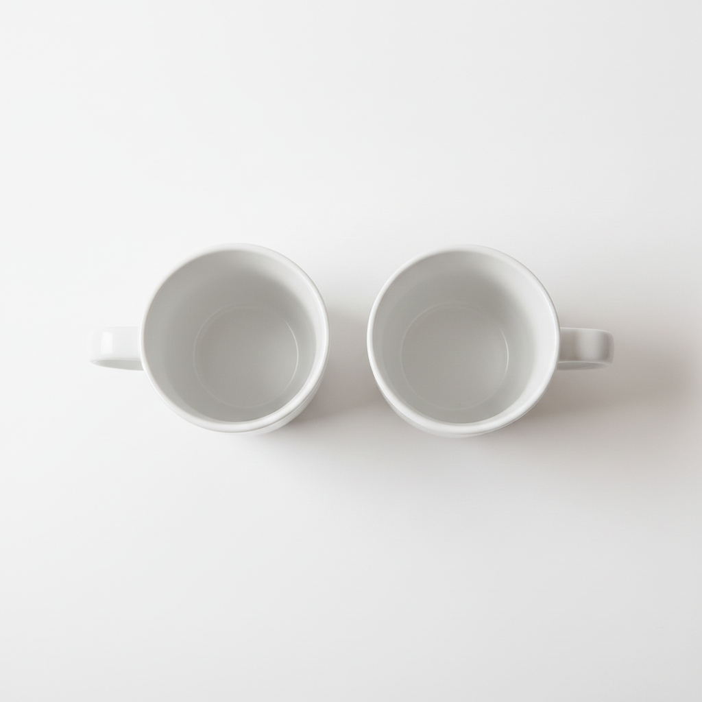 Duo de tasses en mélamine